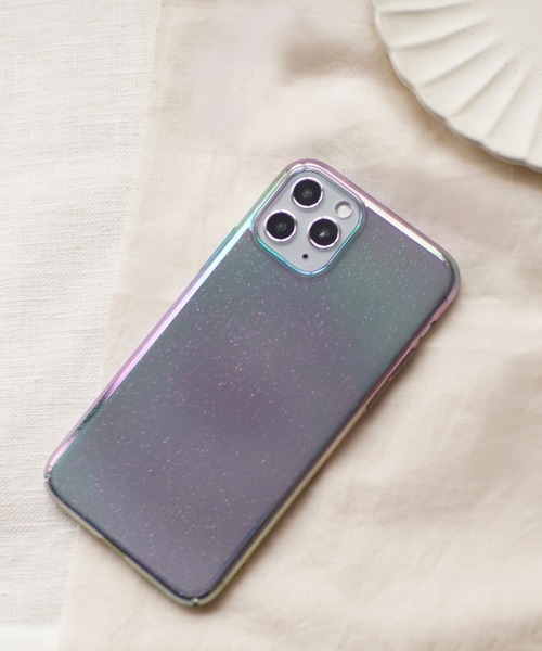 ammy.（エイミードット）の「【 ammy. / エイミードット 】 オーロラ ミラー iPhone ケース / 7, 8 , SE , X , XS , 11 , 11pro , 12mini , 12 , 12pro , 13 , 13pro , 14 , 14pro 対応（スマホケース/カバー・レディース・ブルー/ホワイト/マルチ・C/F/D/A/E/B/H/G/J/I）」の11枚目の写真