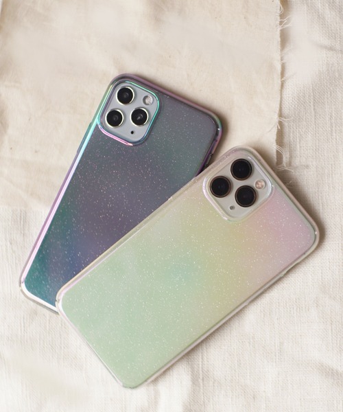 ammy.（エイミードット）の「【 ammy. / エイミードット 】 オーロラ ミラー iPhone ケース / 7, 8 , SE , X , XS , 11 , 11pro , 12mini , 12 , 12pro , 13 , 13pro , 14 , 14pro 対応（スマホケース/カバー・レディース・ブルー/ホワイト/マルチ・C/F/D/A/E/B/H/G/J/I）」の12枚目の写真