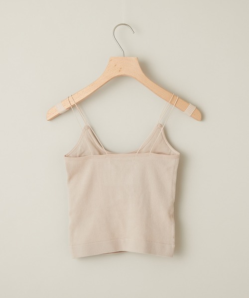 Kastane(カスタネ)の「カップ付きブラキャミ(キャミソール・レディース・ブラック/オレンジ/アイボリー/グリーン系その他/モカ/ダークグリーン・FREE)」の11枚目の写真