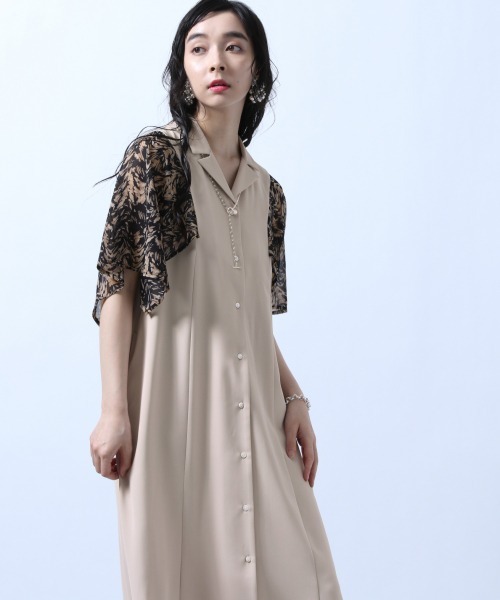 ワンピース ドレス ワンピースソデシアーカイキンワンピース Hare ワンピース Hare ハレ のファッション