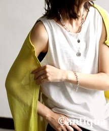 antiqua | 綿100%ボートネックスラブタンク(タンクトップ)