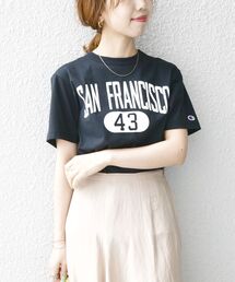 Champion:ショートスリーブ ロゴTシャツ