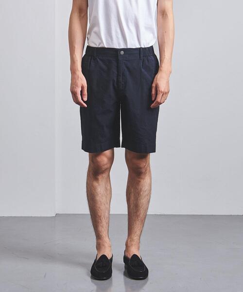 INCOTEX（インコテックス）の「＜INCOTEX（インコテックス）＞ サッカー ギャザー ショーツ（その他パンツ・メンズ・ネイビー・44/46/48/52/50）」の2枚目の写真