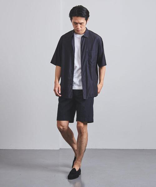 INCOTEX（インコテックス）の「＜INCOTEX（インコテックス）＞ サッカー ギャザー ショーツ（その他パンツ・メンズ・ネイビー・44/46/48/52/50）」の5枚目の写真