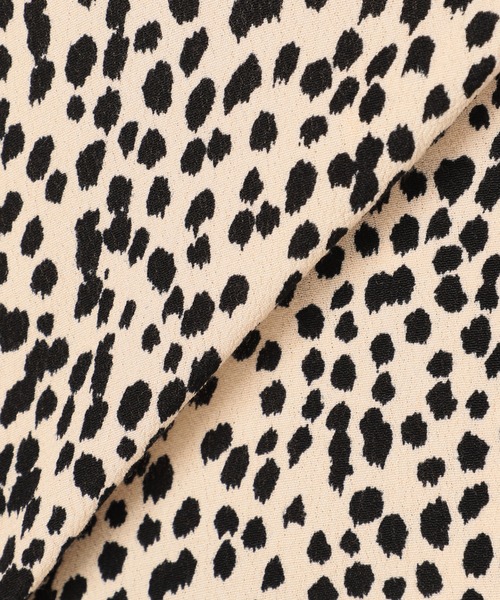 SLOBE citron.（スローブシトロン）の「SLOBE citron. ヴィンテージプリント開襟シャツ◆（シャツ/ブラウス・レディース・ベージュ/イエロー・FREE）」の4枚目の写真