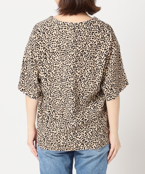 SLOBE citron.（スローブシトロン）の「SLOBE citron. ヴィンテージプリント開襟シャツ◆（シャツ/ブラウス・レディース・ベージュ/イエロー・FREE）」の10枚目の写真