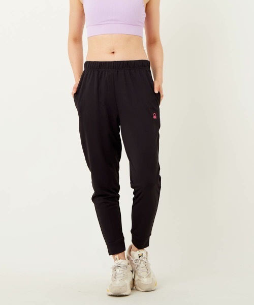 BENETTON (UNITED COLORS OF BENETTON)（ベネトンユナイテッドカラーズオブベネトン）の「【BENETTON:ベネトン】レディース ジョガーパンツ（その他パンツ・レディース・ブラック/ネイビー/オレンジ系その他・SMALL/MEDIUM/LARGE/X-LARGE）」の4枚目の写真