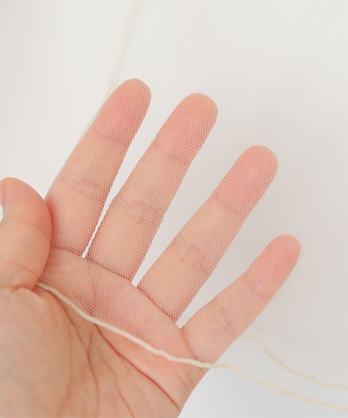 miette(ミエット)の「ハイネックシアートップス(Tシャツ/カットソー・レディース・アイボリー/ブラック/カーキ/ボルドー/グリーン/レッド/ブルー/イエロー/ピンク/オレンジ・F)」の20枚目の写真