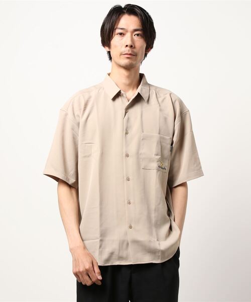 Mark Gonzales（マーク・ゴンザレス）の「Mark Gonzales/マークゴンザレス　WORK SHIRT SKATE（シャツ/ブラウス・メンズ・ブラック/ベージュ・MEDIUM/LARGE）」の17枚目の写真