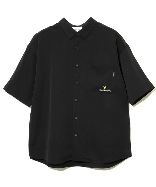 Mark Gonzales（マーク・ゴンザレス）の「Mark Gonzales/マークゴンザレス　WORK SHIRT SKATE（シャツ/ブラウス・メンズ・ブラック/ベージュ・MEDIUM/LARGE）」の6枚目の写真