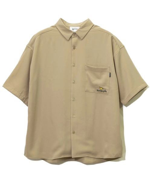 Mark Gonzales（マーク・ゴンザレス）の「Mark Gonzales/マークゴンザレス　WORK SHIRT SKATE（シャツ/ブラウス・メンズ・ブラック/ベージュ・MEDIUM/LARGE）」の13枚目の写真