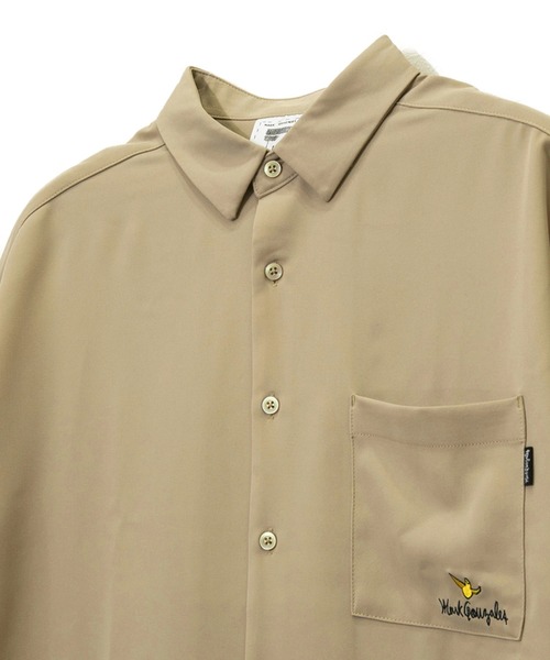 Mark Gonzales（マーク・ゴンザレス）の「Mark Gonzales/マークゴンザレス　WORK SHIRT SKATE（シャツ/ブラウス・メンズ・ブラック/ベージュ・MEDIUM/LARGE）」の14枚目の写真