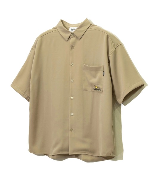 Mark Gonzales（マーク・ゴンザレス）の「Mark Gonzales/マークゴンザレス　WORK SHIRT SKATE（シャツ/ブラウス・メンズ・ブラック/ベージュ・MEDIUM/LARGE）」の15枚目の写真