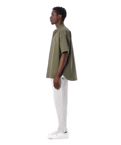 Sandinista(サンディニスタ)の「Band Collar Cotton Linen Military S/S Shirt / バンドカラーコットンリネンミリタリー半袖シャツ(シャツ/ブラウス・メンズ・ブラック/ベージュ/オリーブ・SMALL/MEDIUM/LARGE)」の15枚目の写真