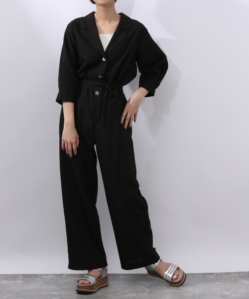 jeanasis ジーナシス　ジャンプスーツ オールインワン サロペット 楽天市場】【SALE／37%OFF】テーラージャンプスーツ JEANASIS