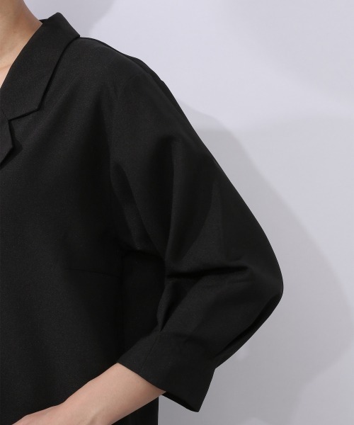 JEANASIS（ジーナシス）の「テーラージャンプスーツ/954144（つなぎ/オールインワン・レディース・ブラック/イエロー/グレイッシュベージュ・FREE）」の8枚目の写真