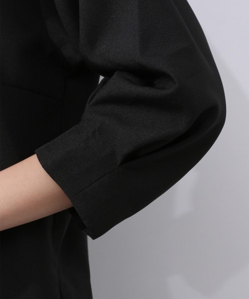 JEANASIS（ジーナシス）の「テーラージャンプスーツ/954144（つなぎ/オールインワン・レディース・ブラック/イエロー/グレイッシュベージュ・FREE）」の15枚目の写真