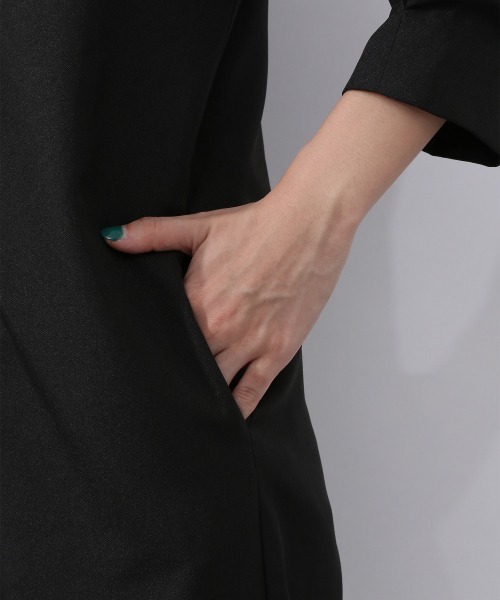 JEANASIS（ジーナシス）の「テーラージャンプスーツ/954144（つなぎ/オールインワン・レディース・ブラック/イエロー/グレイッシュベージュ・FREE）」の22枚目の写真