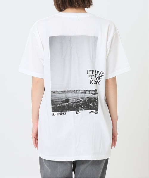 SKIN（スキン）の「【SKIN/スキン】 SATURDAY T SHIRTS：別注Tシャツ◆（Tシャツ/カットソー・レディース・ホワイト・L）」の2枚目の写真