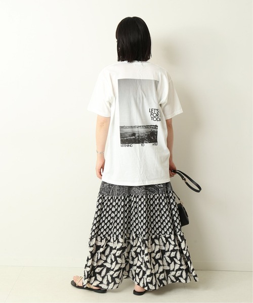 SKIN（スキン）の「【SKIN/スキン】 SATURDAY T SHIRTS：別注Tシャツ◆（Tシャツ/カットソー・レディース・ホワイト・L）」の16枚目の写真
