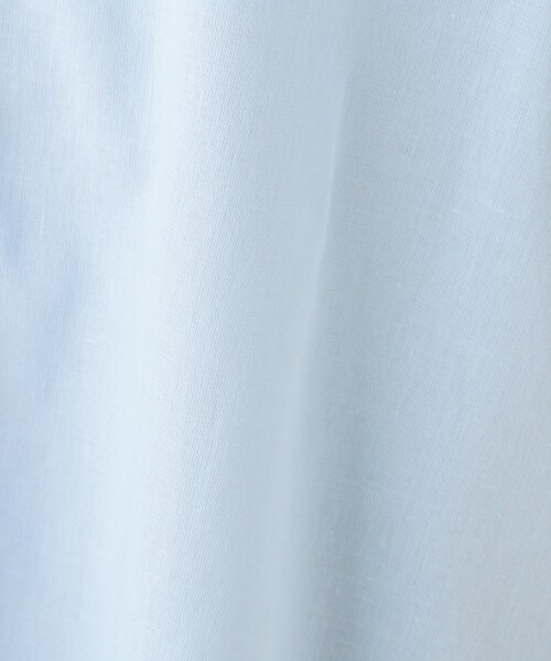 SHOO・LA・RUE（シューラルー）の「◆リネンブレンドチュニックシャツワンピース（ワンピース・レディース・オレンジ/ブルー/ホワイト系その他3・02/03/04）」の10枚目の写真