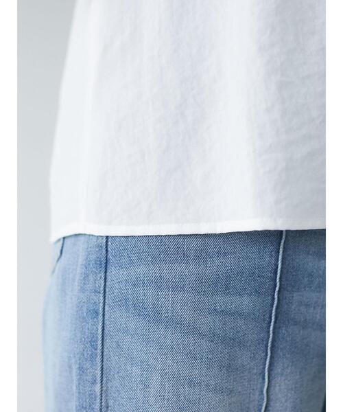 ELENCARE DUE（エレンカーレデュエ）の「・ELENCARE DUE レース×ラッフルブラウス＊（シャツ/ブラウス・レディース・ブラック/グレー/オフホワイト/ブルー・FREE）」の15枚目の写真