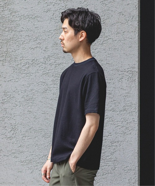 EDIFICE(エディフィス)の「リンクスブロック S/S クルーネック Tシャツ(Tシャツ/カットソー・メンズ・ホワイト/ブラック/ベージュ系その他・SMALL/MEDIUM/LARGE)」の5枚目の写真