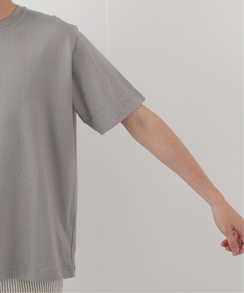 EDIFICE(エディフィス)の「リンクスブロック S/S クルーネック Tシャツ(Tシャツ/カットソー・メンズ・ホワイト/ブラック/ベージュ系その他・SMALL/MEDIUM/LARGE)」の22枚目の写真