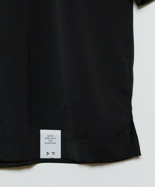 FRAPBOIS（フラボア）の「PARK開襟シャツ（シャツ/ブラウス・レディース・ブラック/カーキ/ブルー・0/3/2/1）」の8枚目の写真