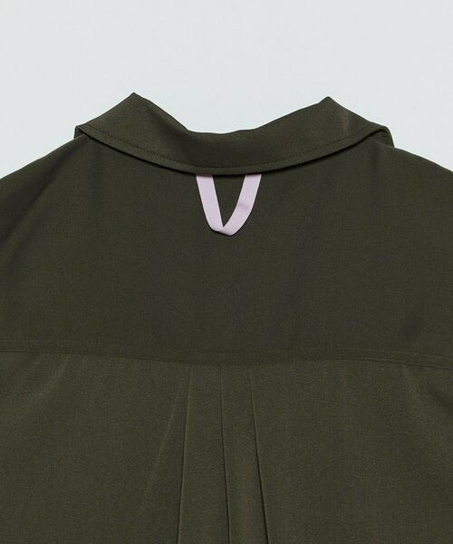 FRAPBOIS（フラボア）の「PARK開襟シャツ（シャツ/ブラウス・レディース・ブラック/カーキ/ブルー・0/3/2/1）」の13枚目の写真