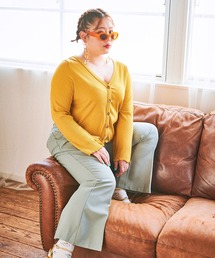 PUNYUS | リブラッフルカーディガン(カーディガン/ボレロ)