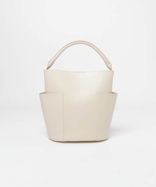 SENSE OF PLACE by URBAN RESEARCH(センスオブプレイスバイアーバンリサーチ)の「2WAYアウトポケットミニトートバッグ(トートバッグ・レディース・ブラック/アイボリー/ブラウン・ONE)」の15枚目の写真