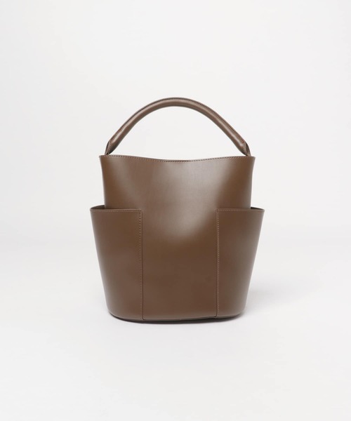 SENSE OF PLACE by URBAN RESEARCH(センスオブプレイスバイアーバンリサーチ)の「2WAYアウトポケットミニトートバッグ(トートバッグ・レディース・ブラック/アイボリー/ブラウン・ONE)」の17枚目の写真