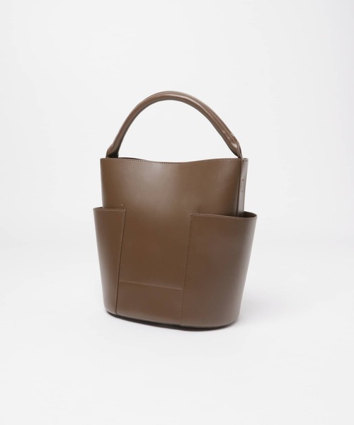 SENSE OF PLACE by URBAN RESEARCH(センスオブプレイスバイアーバンリサーチ)の「2WAYアウトポケットミニトートバッグ(トートバッグ・レディース・ブラック/アイボリー/ブラウン・ONE)」の18枚目の写真