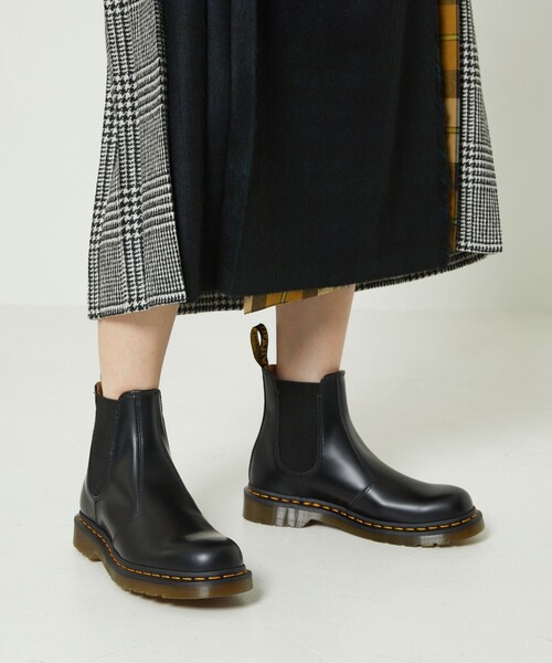 FREAK'S STORE（フリークスストア）の「Dr.Martens/ドクターマーチンCHELSEA BOOT/チェルシーブーツ/2976(サイドゴアブーツ)（ブーツ・レディース・ブラック・4/5/6）」の6枚目の写真