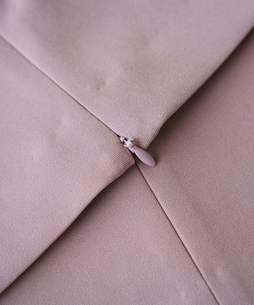 ROPE' PICNIC(ロペピクニック)の「【低身長向け】【ラク美】【WEB限定】ファスナースリットカラーパンツ(その他パンツ・レディース・ブラック/イエロー系その他3/カーキ/パープル系その他/イエロー系その他5・34/36/38)」の7枚目の写真