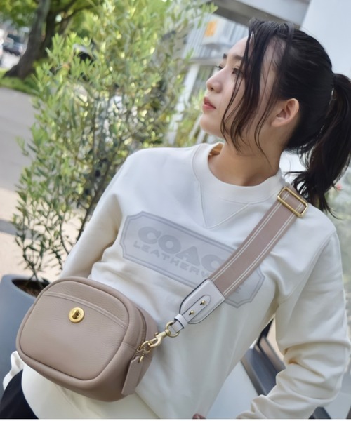COACH（コーチ）の「カメラ バッグ（ショルダーバッグ・レディース・ベージュ系その他・ﾌﾘ-）」の13枚目の写真
