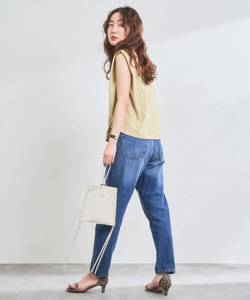 coen（コーエン）の「テーパードレッグデニム#（デニムパンツ・レディース・ライトブルー/ブラック/ネイビー/ナチュラル・SMALL/MEDIUM/LARGE/X-LARGE）」の14枚目の写真