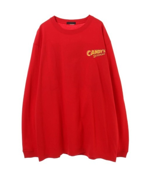 Candy Stripper（キャンディストリッパー）の「SPACE CANDY L/S Tシャツ（Tシャツ/カットソー・レディース・オフホワイト/レッド/ブラック・2）」の9枚目の写真