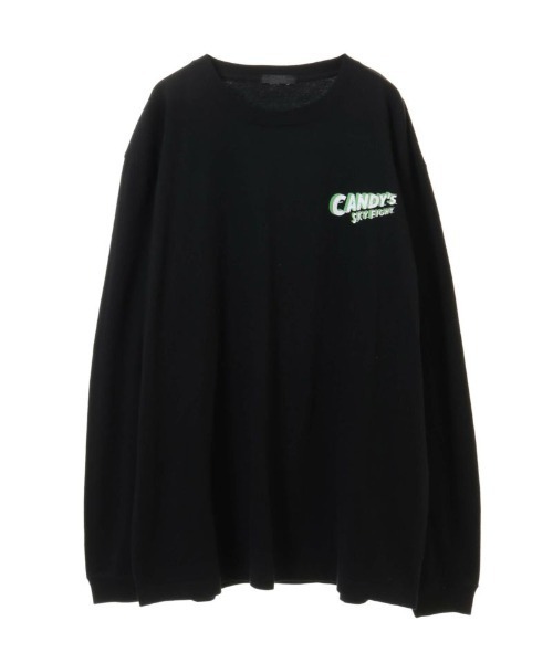 Candy Stripper（キャンディストリッパー）の「SPACE CANDY L/S Tシャツ（Tシャツ/カットソー・レディース・オフホワイト/レッド/ブラック・2）」の8枚目の写真