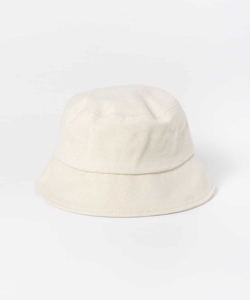 SENSE OF PLACE by URBAN RESEARCH（センスオブプレイスバイアーバンリサーチ）の「コットンツイルバケットハット（ハット・レディース・カーキ/ブラウン/ブラック/アイボリー/グリーン系その他/ホワイト系その他・ONE）」の9枚目の写真