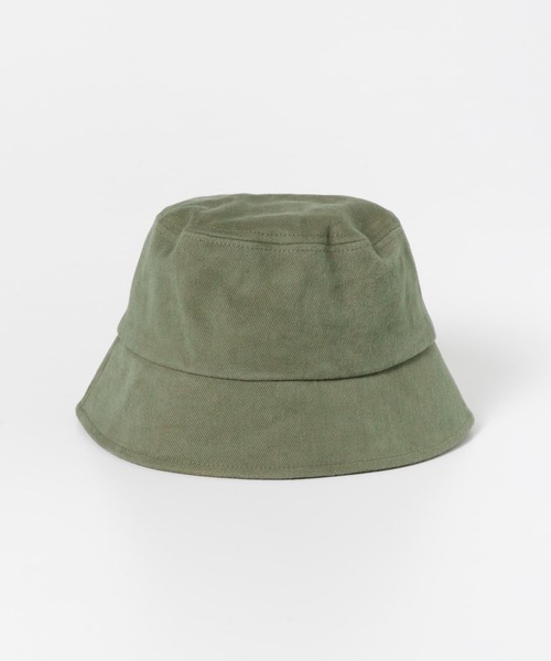 SENSE OF PLACE by URBAN RESEARCH（センスオブプレイスバイアーバンリサーチ）の「コットンツイルバケットハット（ハット・レディース・カーキ/ブラウン/ブラック/アイボリー/グリーン系その他/ホワイト系その他・ONE）」の10枚目の写真