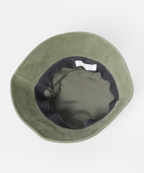SENSE OF PLACE by URBAN RESEARCH（センスオブプレイスバイアーバンリサーチ）の「コットンツイルバケットハット（ハット・レディース・カーキ/ブラウン/ブラック/アイボリー/グリーン系その他/ホワイト系その他・ONE）」の11枚目の写真