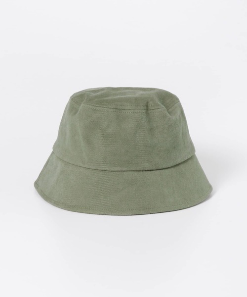 SENSE OF PLACE by URBAN RESEARCH（センスオブプレイスバイアーバンリサーチ）の「コットンツイルバケットハット（ハット・レディース・カーキ/ブラウン/ブラック/アイボリー/グリーン系その他/ホワイト系その他・ONE）」の13枚目の写真
