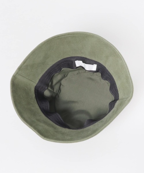 SENSE OF PLACE by URBAN RESEARCH（センスオブプレイスバイアーバンリサーチ）の「コットンツイルバケットハット（ハット・レディース・カーキ/ブラウン/ブラック/アイボリー/グリーン系その他/ホワイト系その他・ONE）」の16枚目の写真