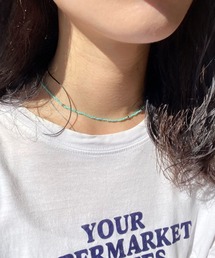 【WEB限定】ビーズネックレス