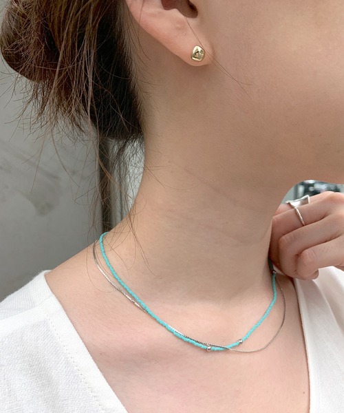 SHENERY（シーナリー）の「【WEB限定】ビーズネックレス（ネックレス・レディース・ブルー・FREE）」の7枚目の写真