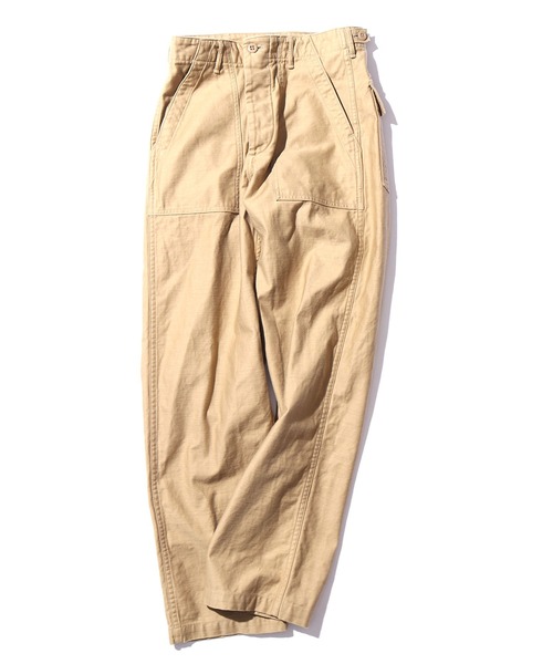 orSlow(オアスロウ)の「orSlow/オアスロウ MEN's US ARMY FATIGUE KHAKI ベイカーパンツ(その他パンツ・メンズ・カーキ・2/3/1/4)」の12枚目の写真
