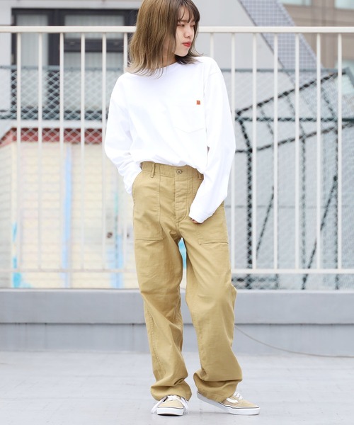 orSlow(オアスロウ)の「orSlow/オアスロウ MEN's US ARMY FATIGUE KHAKI ベイカーパンツ(その他パンツ・メンズ・カーキ・2/3/1/4)」の14枚目の写真