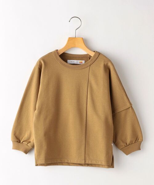 melple(メイプル)の「【SHIPS KIDS別注】melple:ミニ裏毛 パーム トップス(100~150cm)(Tシャツ/カットソー・キッズ・ライトオリーブ/キャメル・MEDIUM/LARGE/X-LARGE/SMALL)」の8枚目の写真